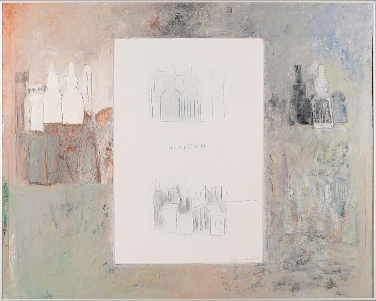 PAVEL LANDGRAF, signeerattu ja päivätty -90.