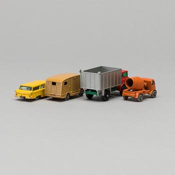 LESNEY MATCHBOX SERIES FOUR CARS.