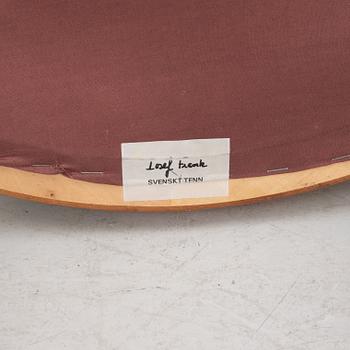 A model 647 stool by Josef Frank for Firma Svenskt Tenn, designed 1936.