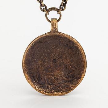 A bronze necklace "St. John's arms". Kalevala Koru, Helsinki.