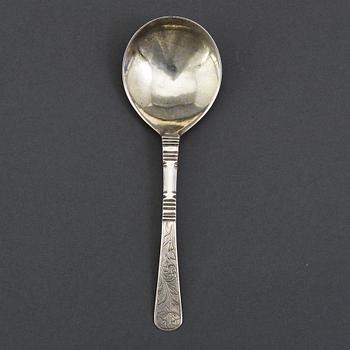 Sked, silver, Hans Pettersen Blytt (verksam i Bergen 1711-1759).