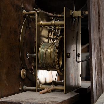 An English longcase clock, signed Tho Shindler, Canterbury. Ca 1800.