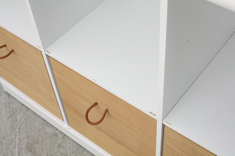A chest of drawers/bookcase, Oliver Furniture.