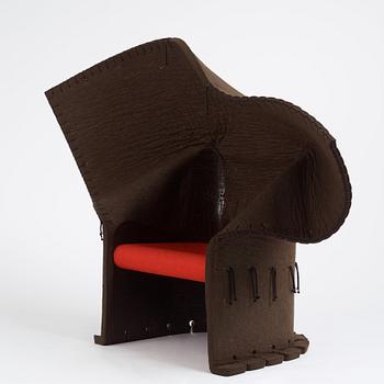 Gaetano Pesce, fåtölj, "Feltri Chair", Cassina, efter 1986.