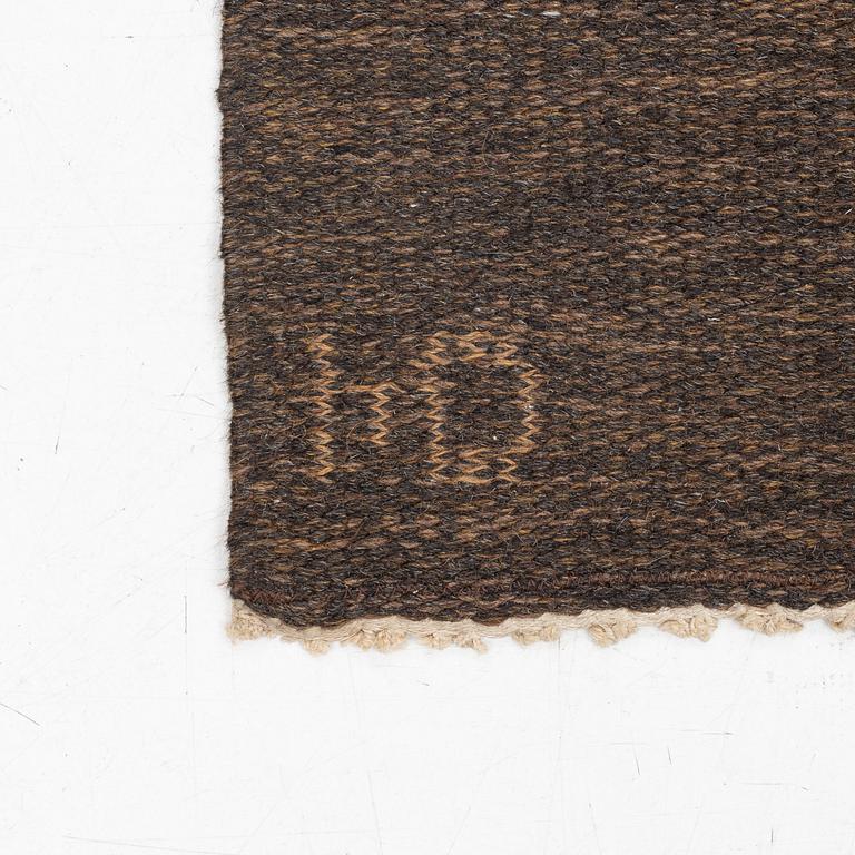 Rug, flat weave, signed HD (MD?), approx. 240 x 160 cm.