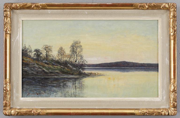 SEVERIN NILSON. olja på duk, signerad.