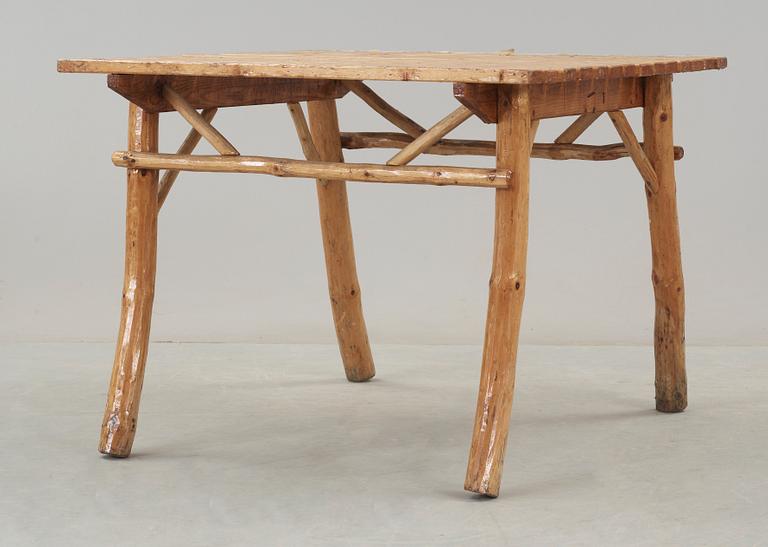 TRÄDGÅRDSMÖBLER, 1+1+3 delar, 1900-tal.