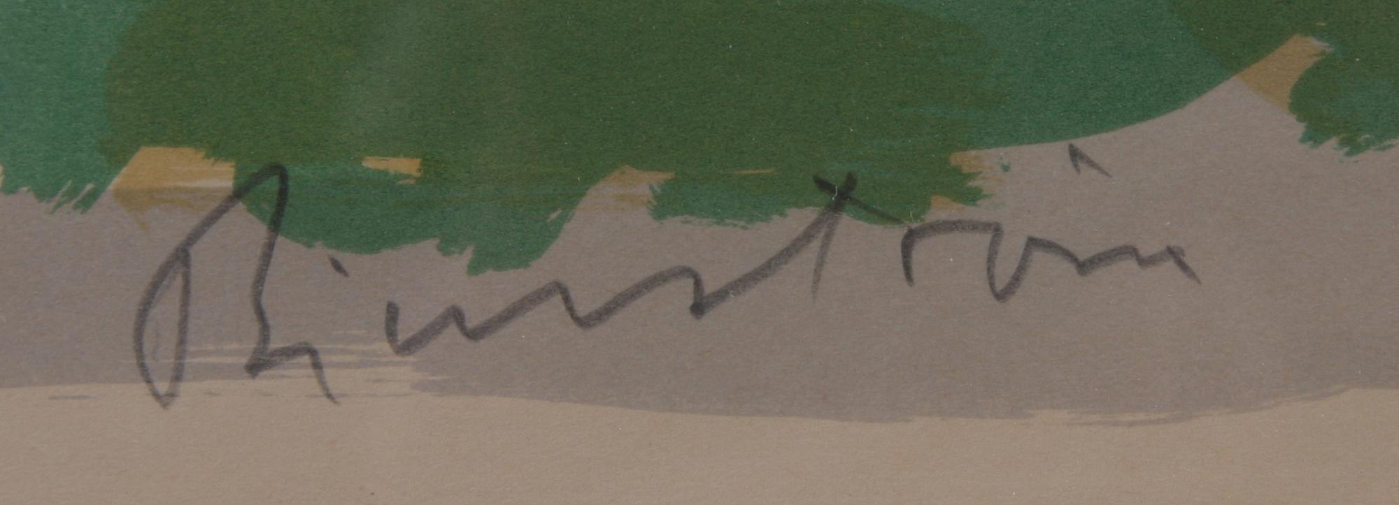 TOR BJURSTRÖM, färglitografi, sign o numr "127/260".