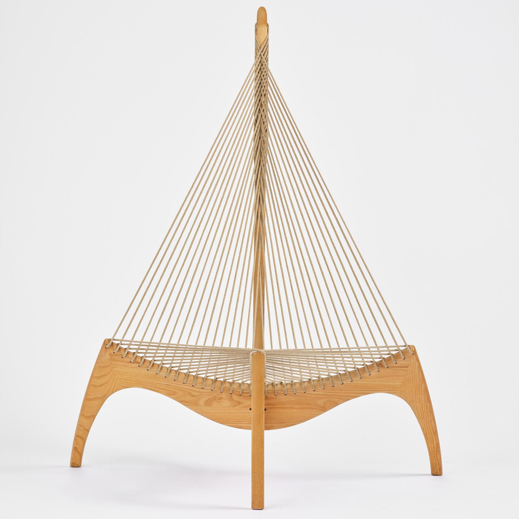 Jørgen Høvelskov, stol, "Harpestolen", Christensen & Larsen, Danmark, 1960-tal.