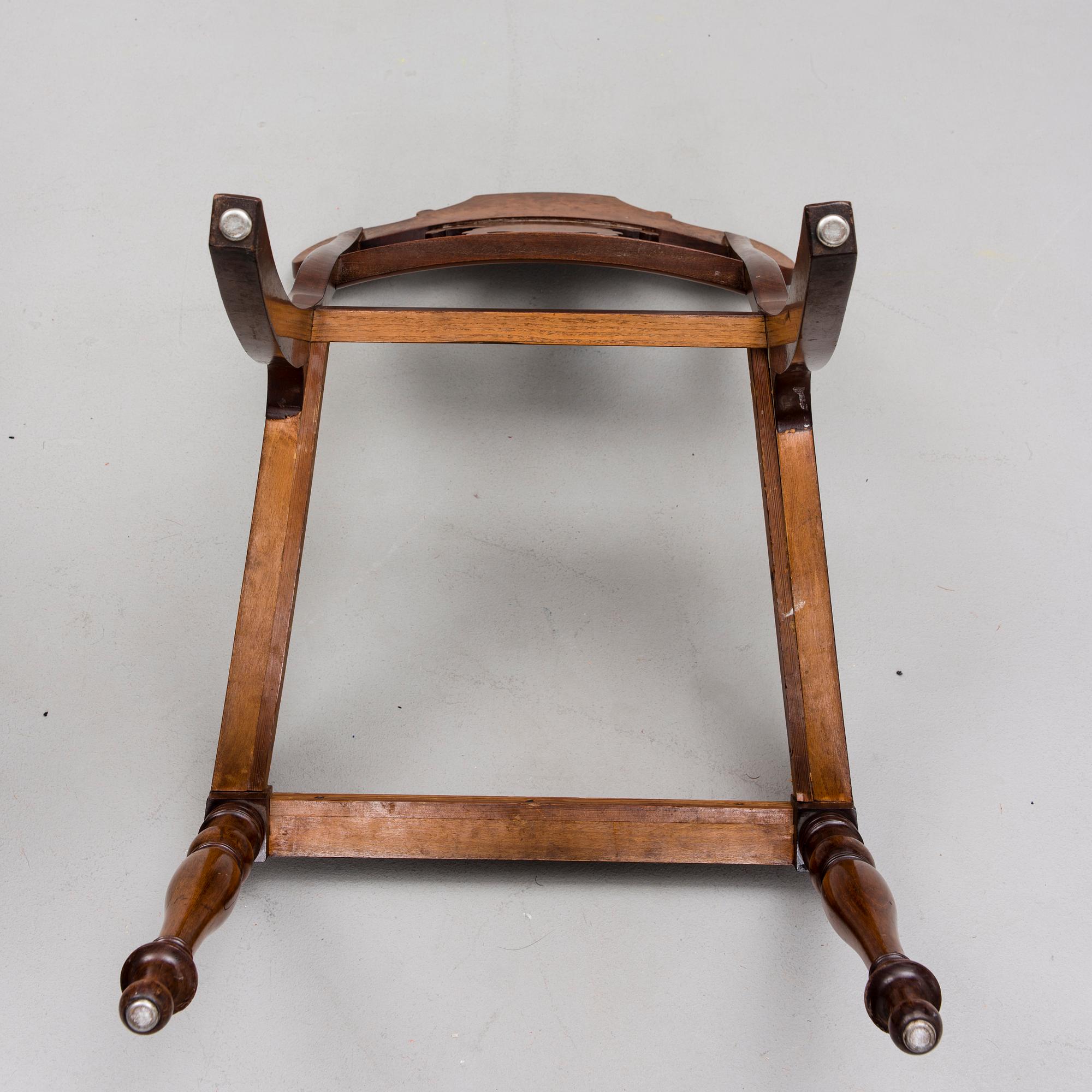 STOLAR, 6 st, Karl-Johan, 1800-talets mitt.