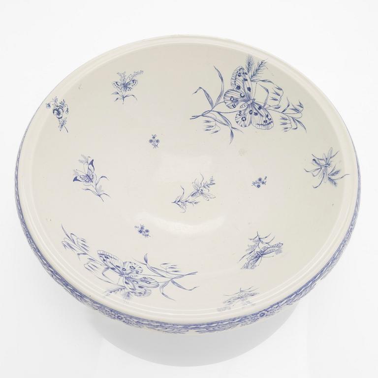 Skål / Tvättfat, porslin Arabia 1880-1885.