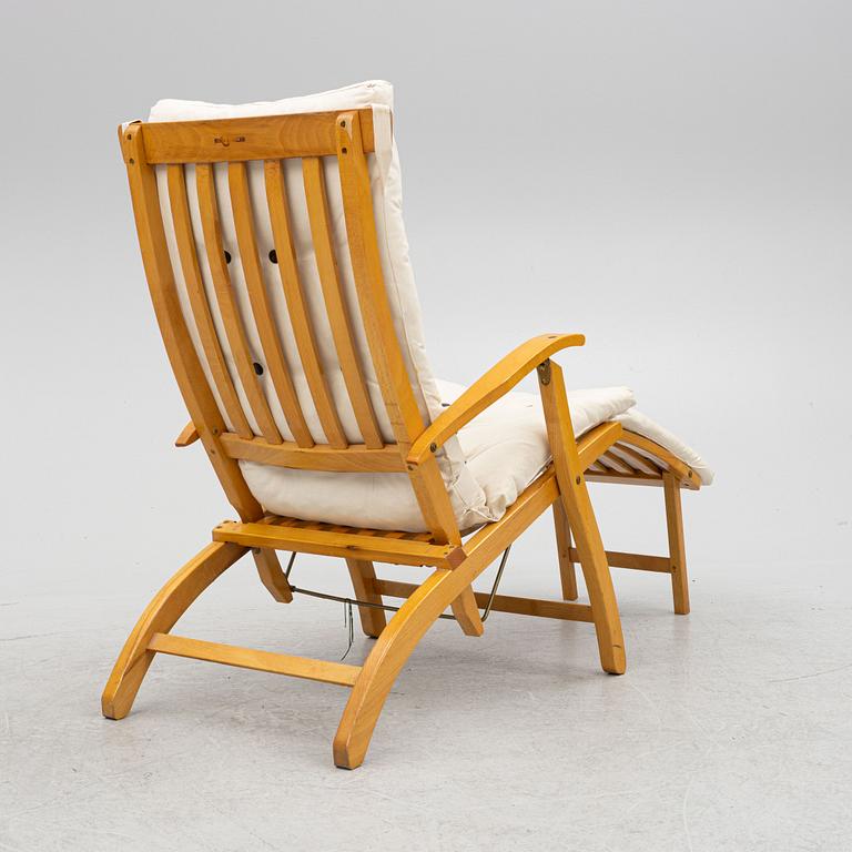 Deck chair, Brogrens/Stockamöllan, later part of the 20th Century.