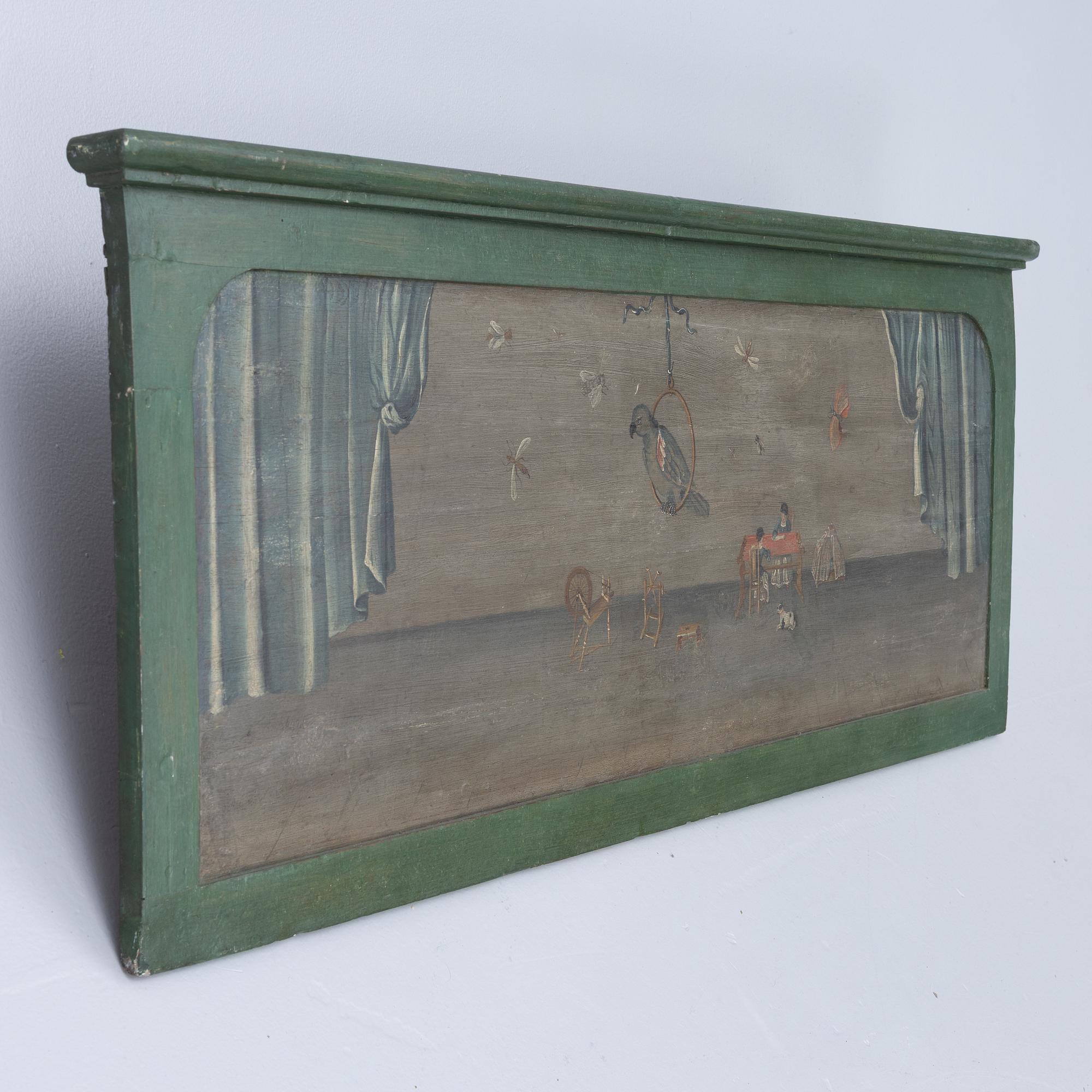 Door pediment, 18th century.
