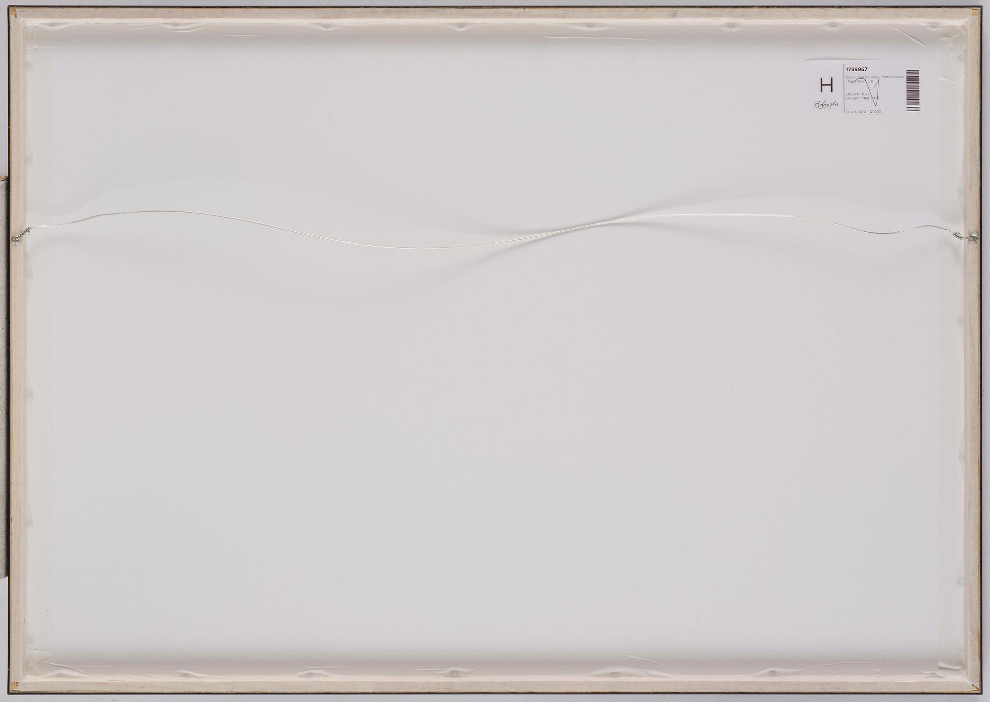 Carl Johan De Geer, "Marie-Louise i Paris 1967".