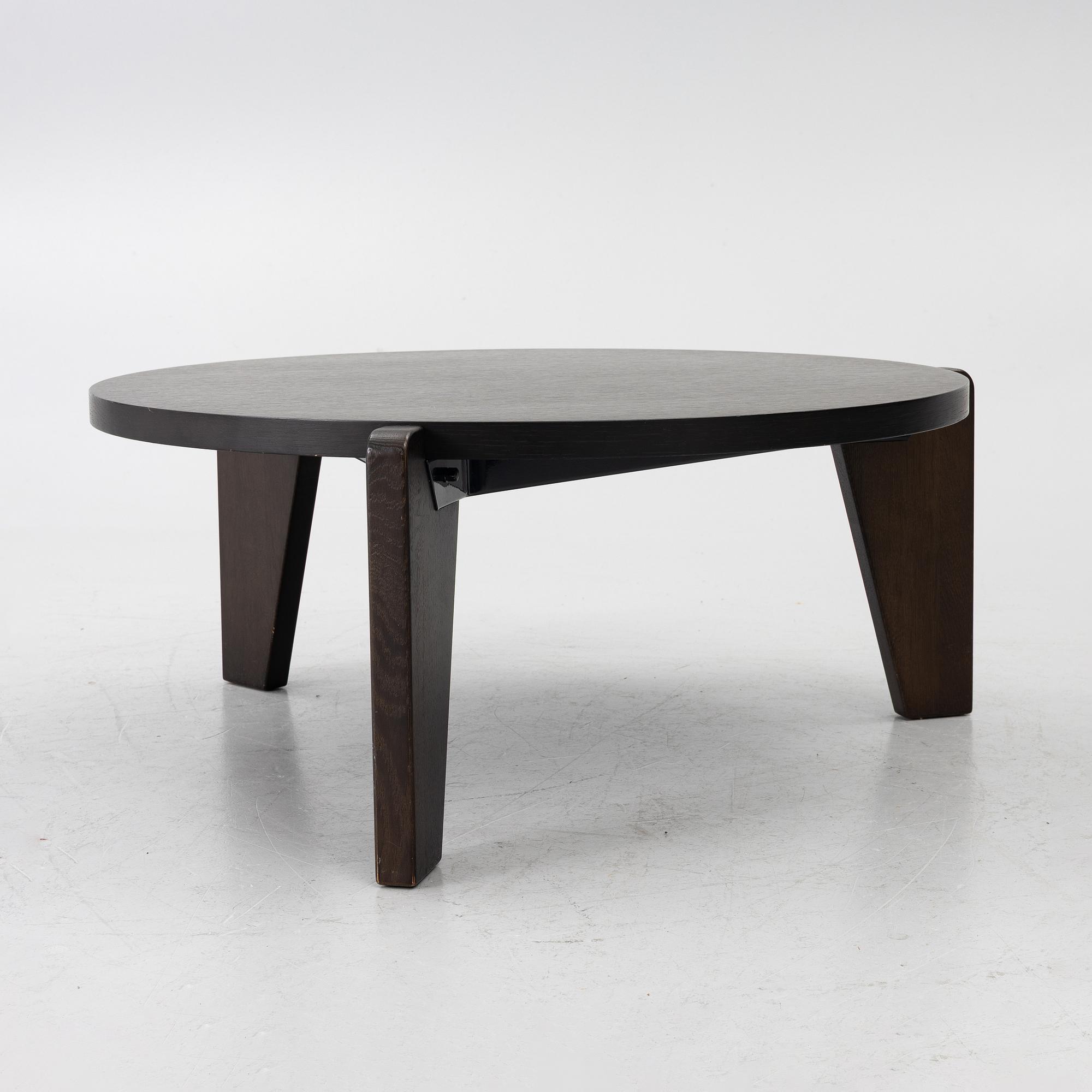 Jean Prouvé, soffbord, "Guéridon Bas", Vitra, 2000-tal.