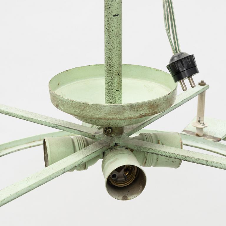 A ceiling light, 1920's/30's.