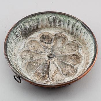 ALADÅBFORM, koppar, 1800-talets första hälft.