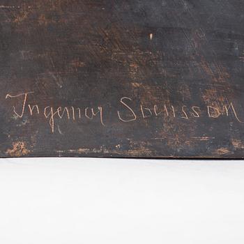 INGEMAR SVENSSON, skulptur, brons, signerad.