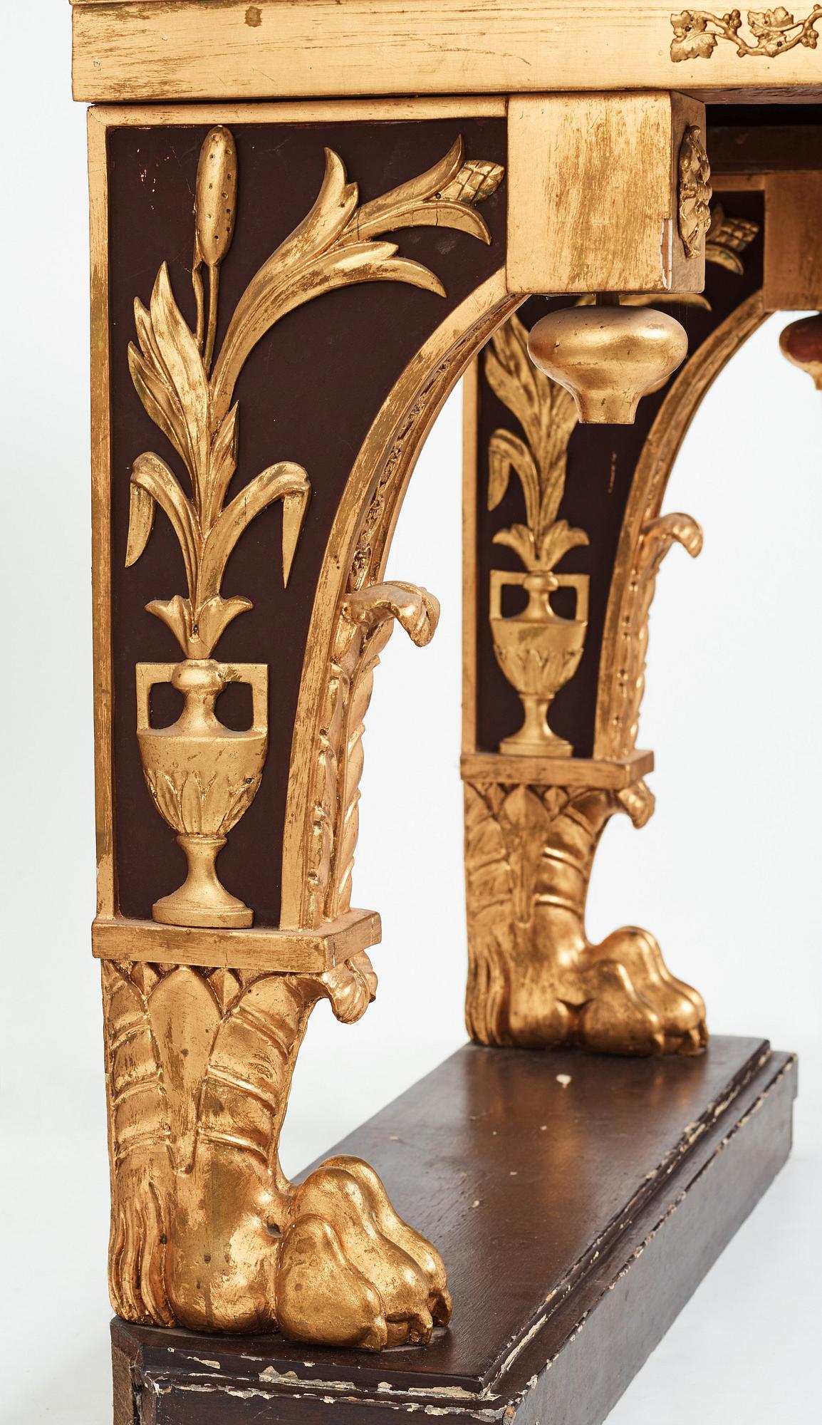 KONSOLBORD. Stockholmsarbete 1800-talets början, Empire.