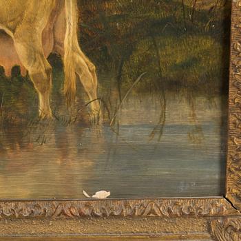 THOMAS SIDNEY COOPER, olja på duk, signerad och daterad 1863.