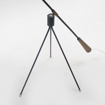 Gilbert Watrous, a floor lamp, Heifetz Mfg. Co, probably manufactured on licence by Bergboms, Sweden, 1950s.