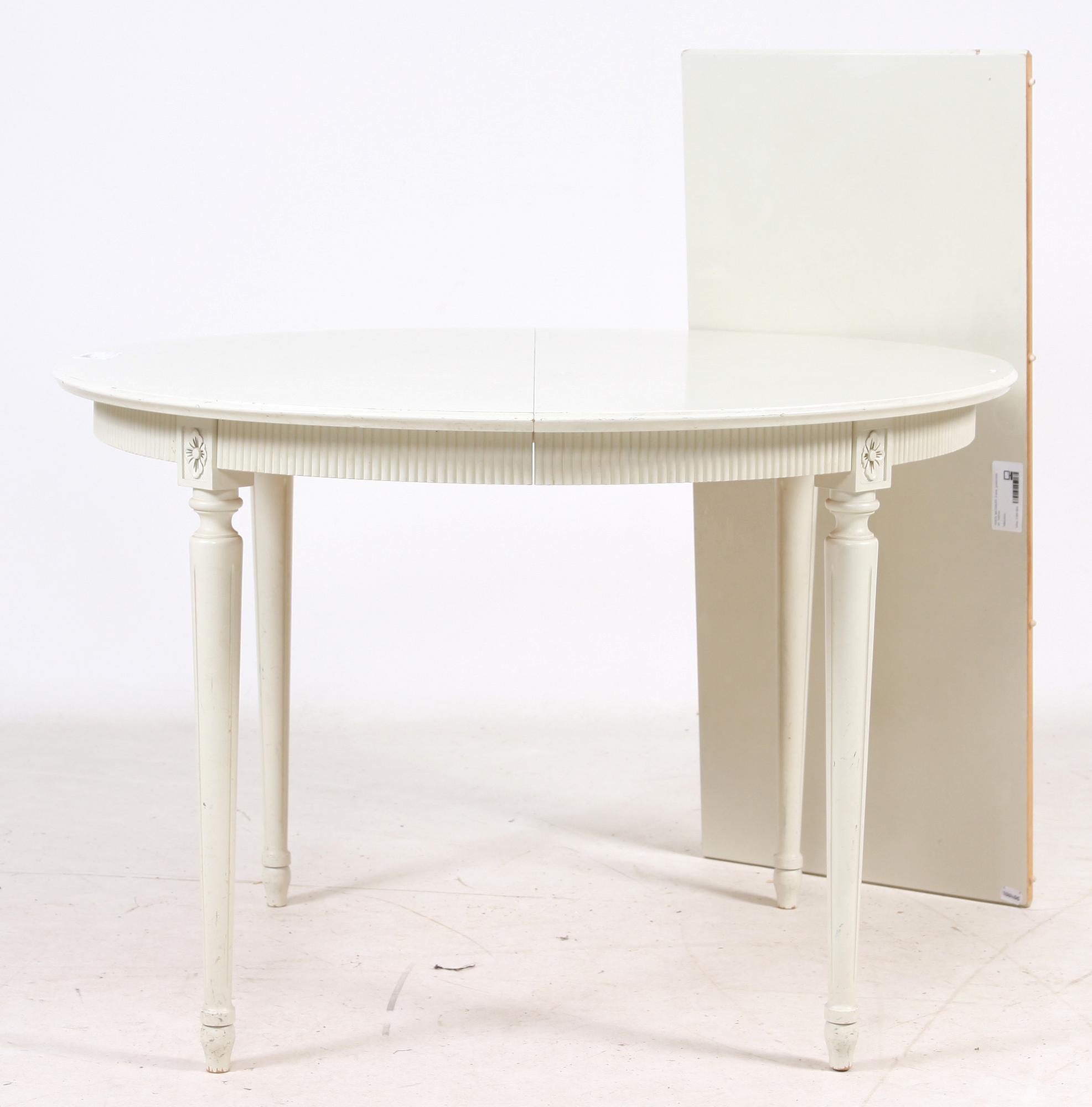 MATGRUPP, 8 delar, gustaviansk stil, 1900-tal.