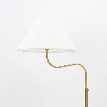 Josef Frank, a model 2368 brass floor lamp, Firma Svenskt Tenn.