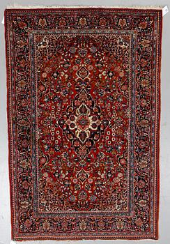 Matta, semiantik Keshan, ca 198,5 x 127-133,5 cm.