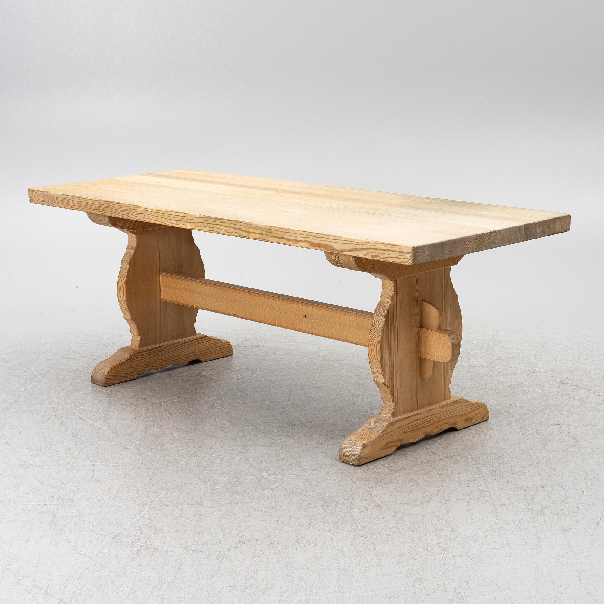 Dining group, 8 pieces, Krogenäs, Norway, second half of the 20th century.
