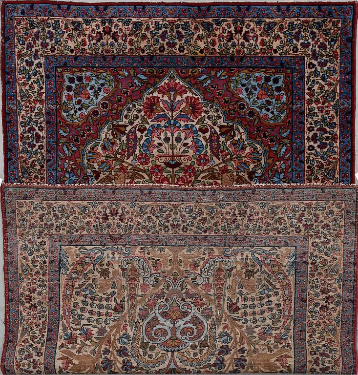 MATTA, semiantik Kirman, figural, ca 220x135 cm.
