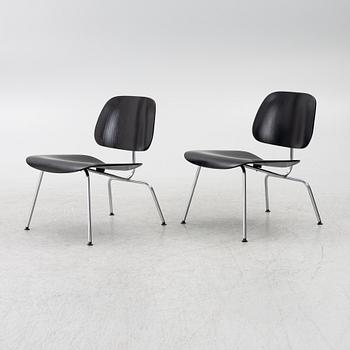 Charles & Ray Eames, fåtöljer, ett par, "LCM", Herman Miller.