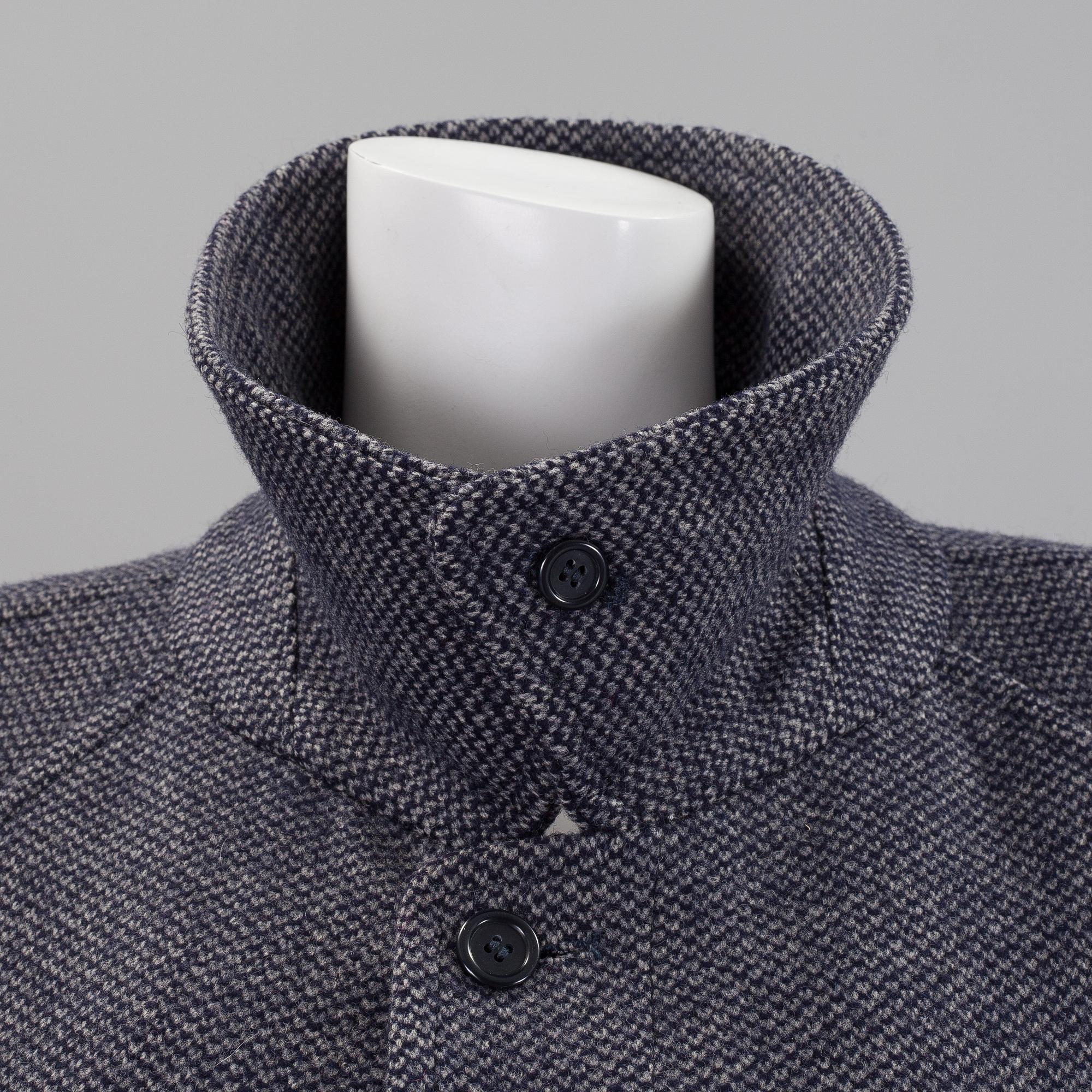 A Burberry mens wool coat in size app L.