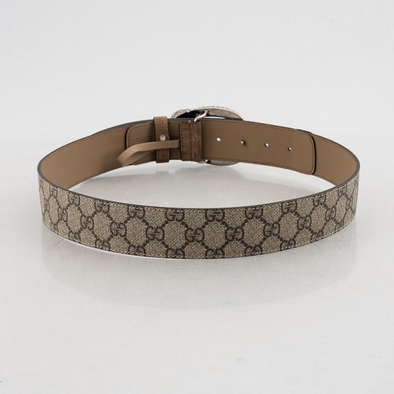 Gucci, skärp, "Dionysus GG Supreme belt". Strl 80.