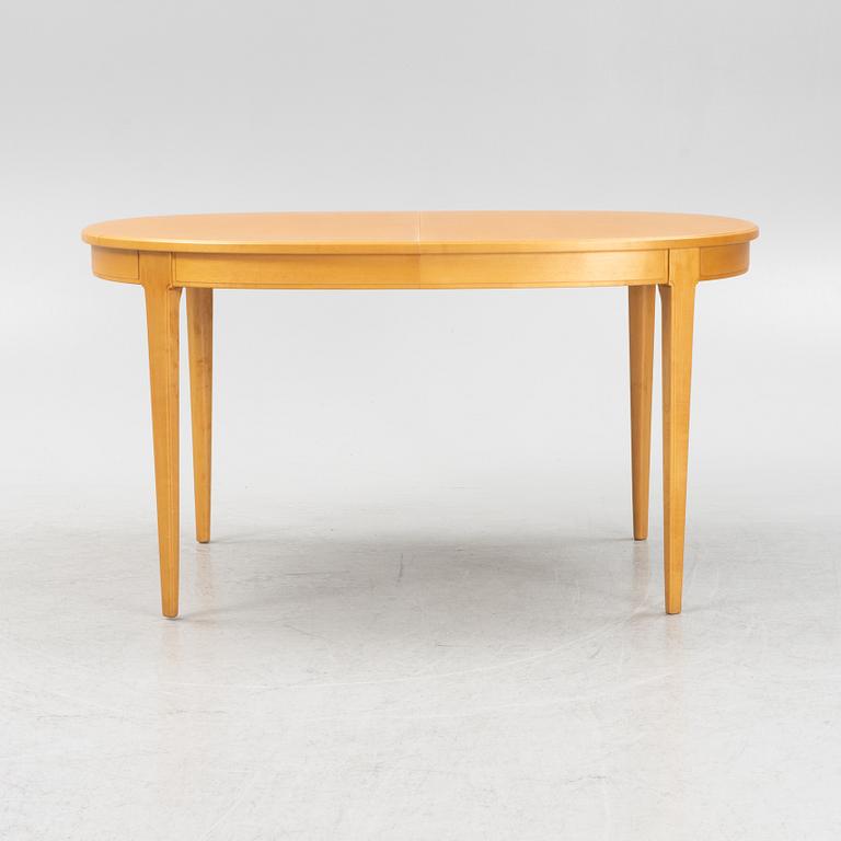 Carl Malmsten, matbord och stolar,  6 st, "Herrgården", "Åfors Möbelfabrik, 1900-talets andra hälft.