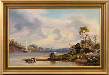 JOHAN KNUTSON, SKÄRGÅRDSVY.
