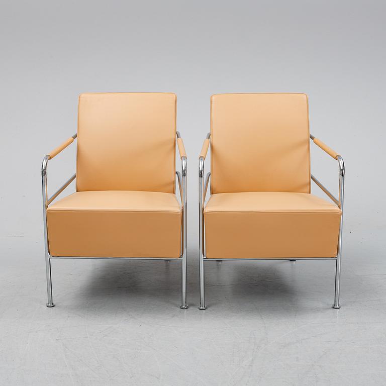 Gunilla Allard, a pair of Cinema armchairs for Lammhults.