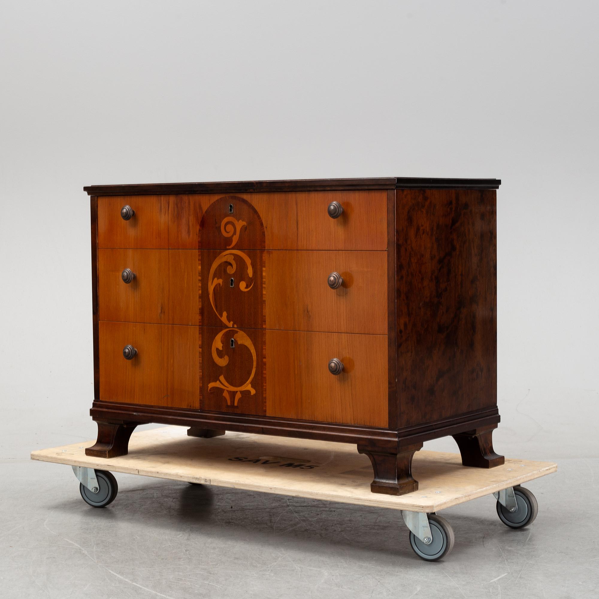 Byrå, art deco, 1920/30-tal.
