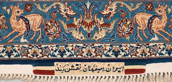 OLD ESFAHAN FIGURAL. 172 x 105 cm.
