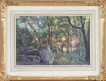 ANNA GARDELL-ERICSON, akvarell, sign.