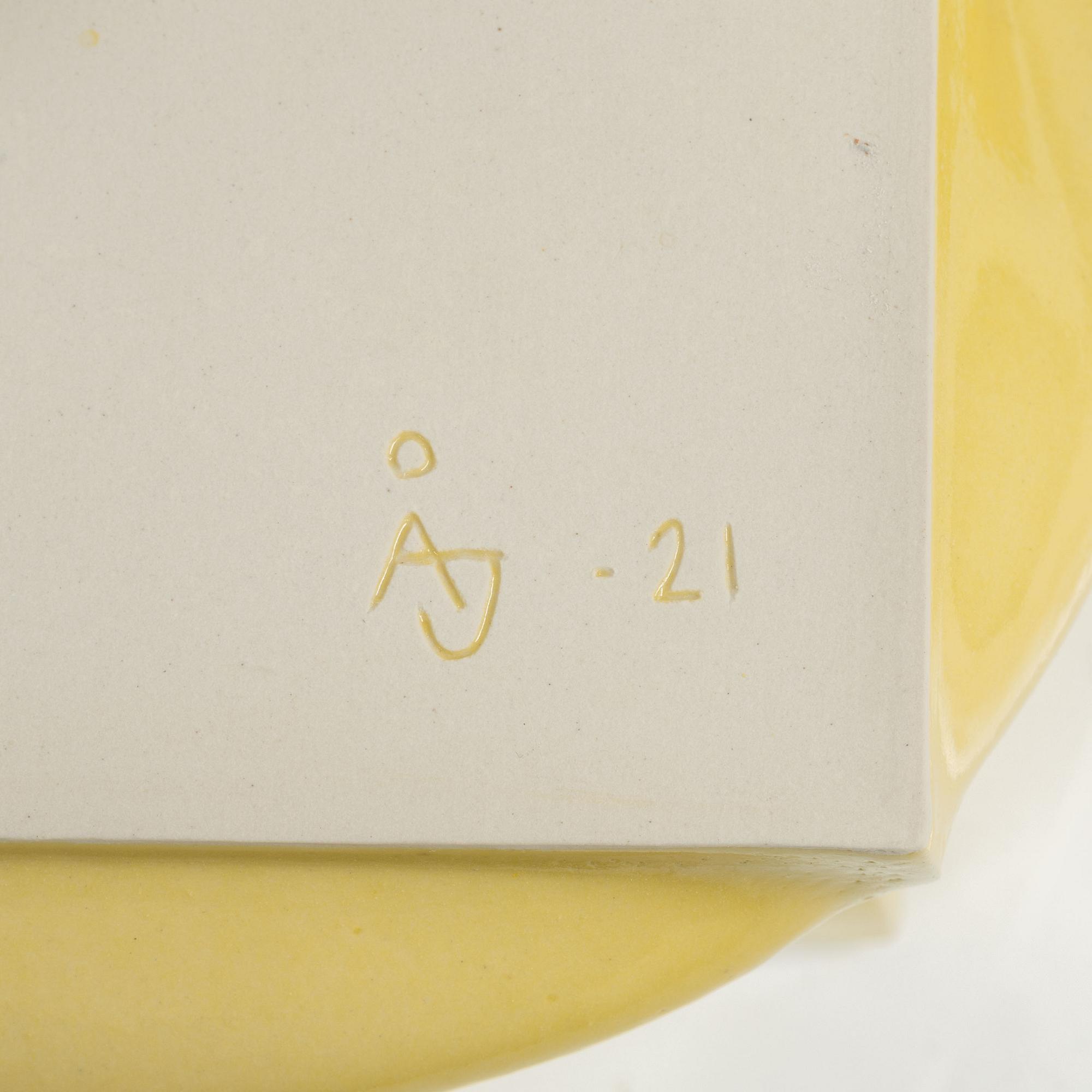 Åsa Johansson, skulpturer, 2 st "Sunny Day, Sunny Cubes", 2021.