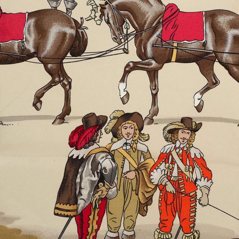 Hermès, scarf, "Presentation des Chevaux".