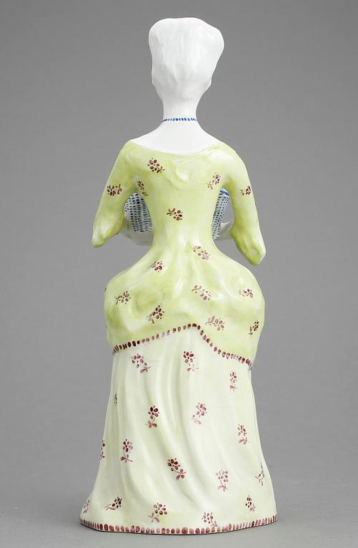 FIGURIN, flintgods, Alf Wallander, Rörstrand, 1900-talets början.