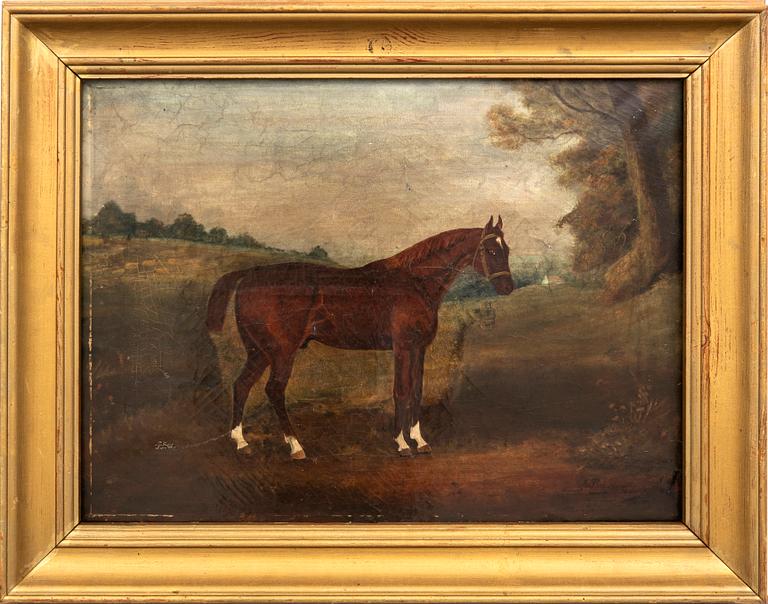 Okänd konstnär 1800-tal , oil on canvas signed and dated 1891.