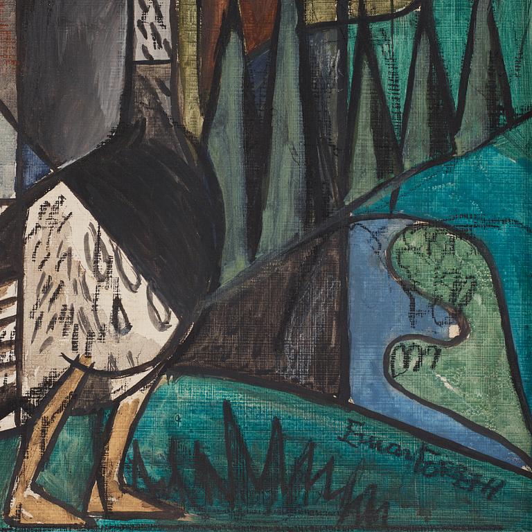 Einar Forseth, Alpine Landscape, Switzerland.