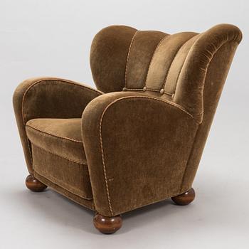 MÄRTA BLOMSTEDT, an 'Aulanko-model' armchair. Designed in 1939.