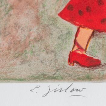 LENNART JIRLOW, färglitografi, signerad och numrerad 122/385.