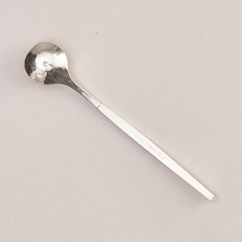 A parcel-gilt silver sterling spoon, mark of Rolf Lindståhl, Stockholm 2001.