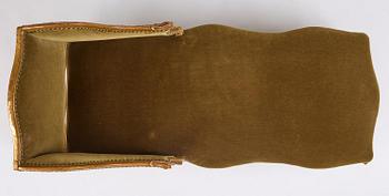 A French Louis Xv giltwood lit de repos, later part 18th century.