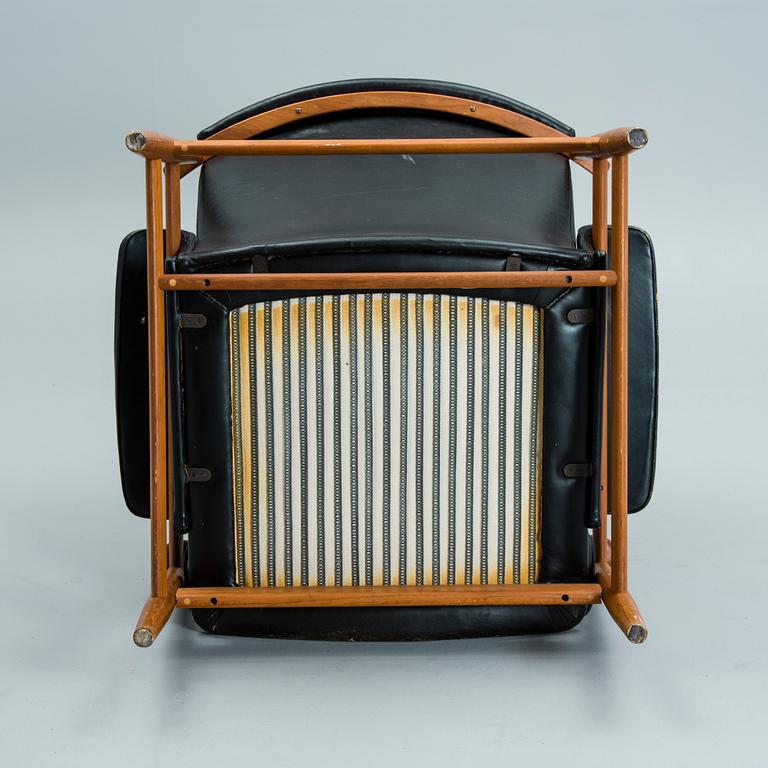 FINN JUHL, FÅTÖLJ, "Bwana", France & Son Danmark, 1960-tal.