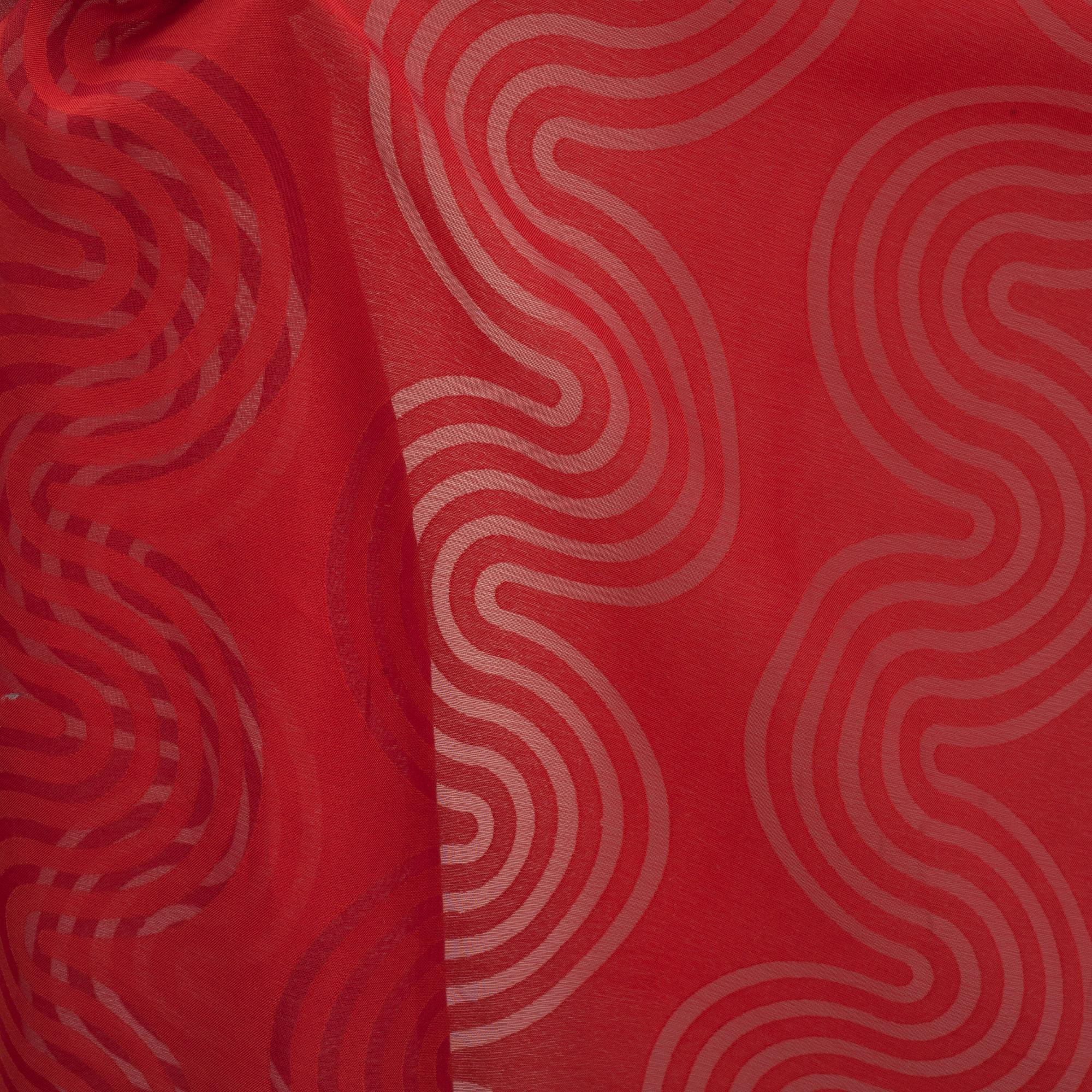 TEXTIL, polyester/viskos, Verner Panton för Mira-X. 1970-tal.